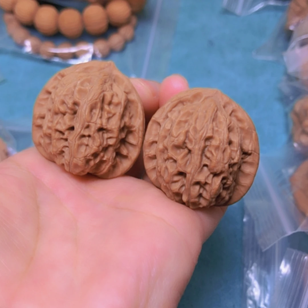 【闪购商品】摆件核桃36小众赤灵修尖