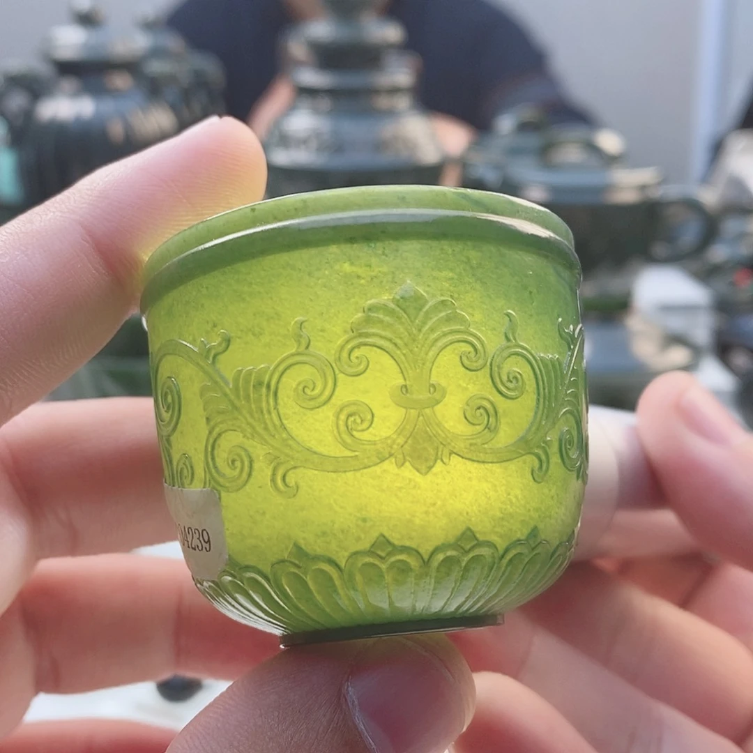和田玉（青玉）把件未镶嵌