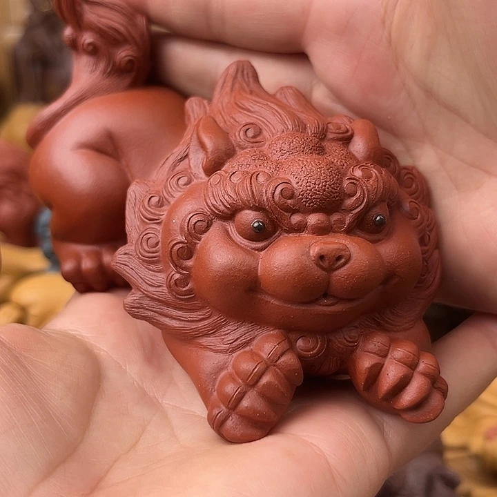 紫砂茶宠不****民紫砂貔貅