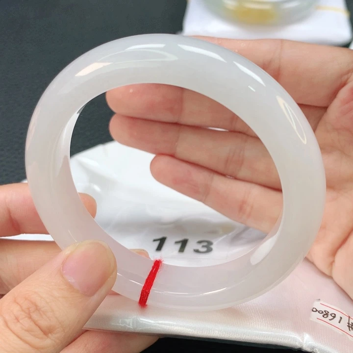 翡翠手镯未镶嵌缅甸56.5