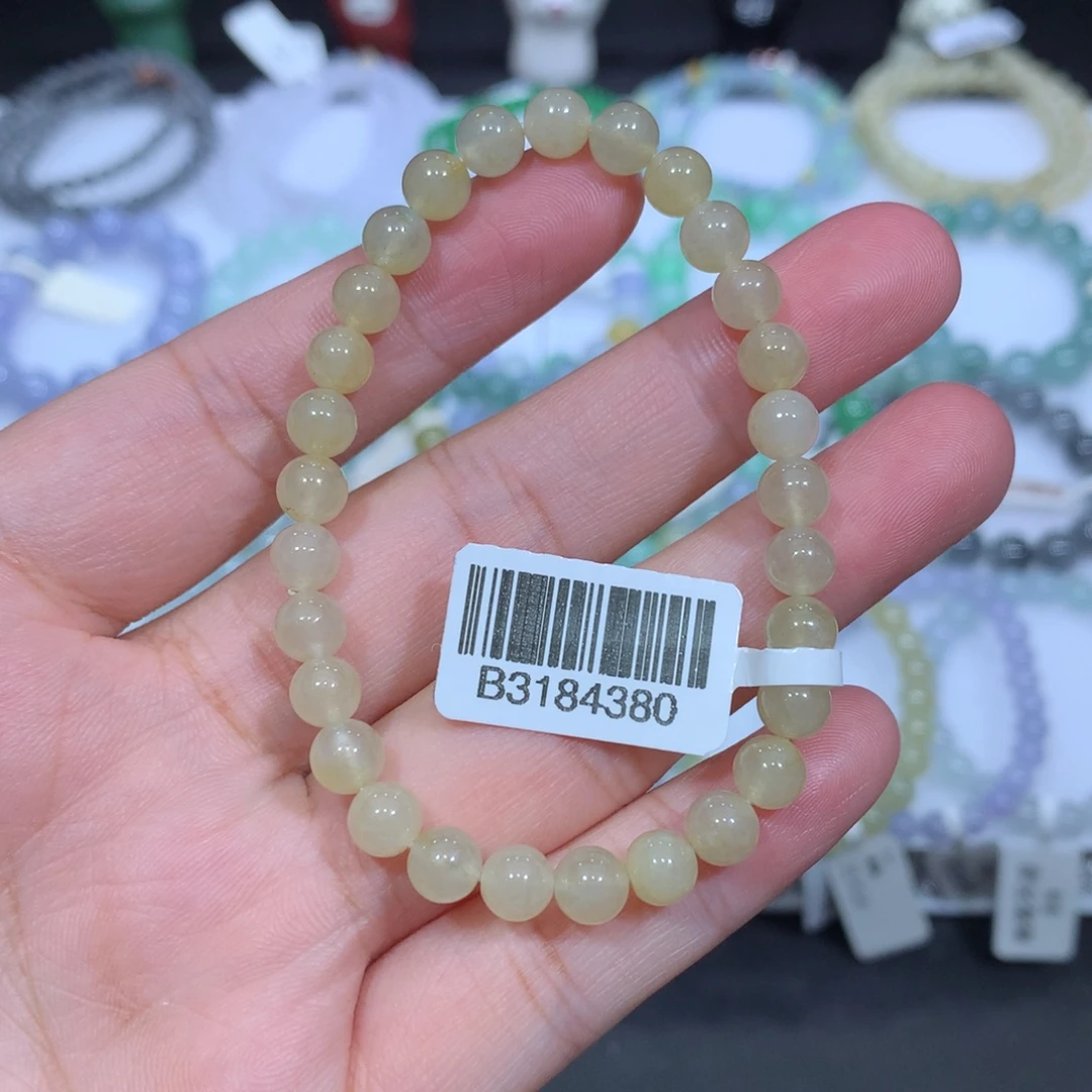 翡翠未镶嵌手串天然