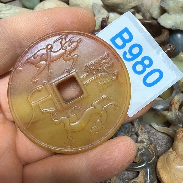 和田玉笔搁未镶嵌