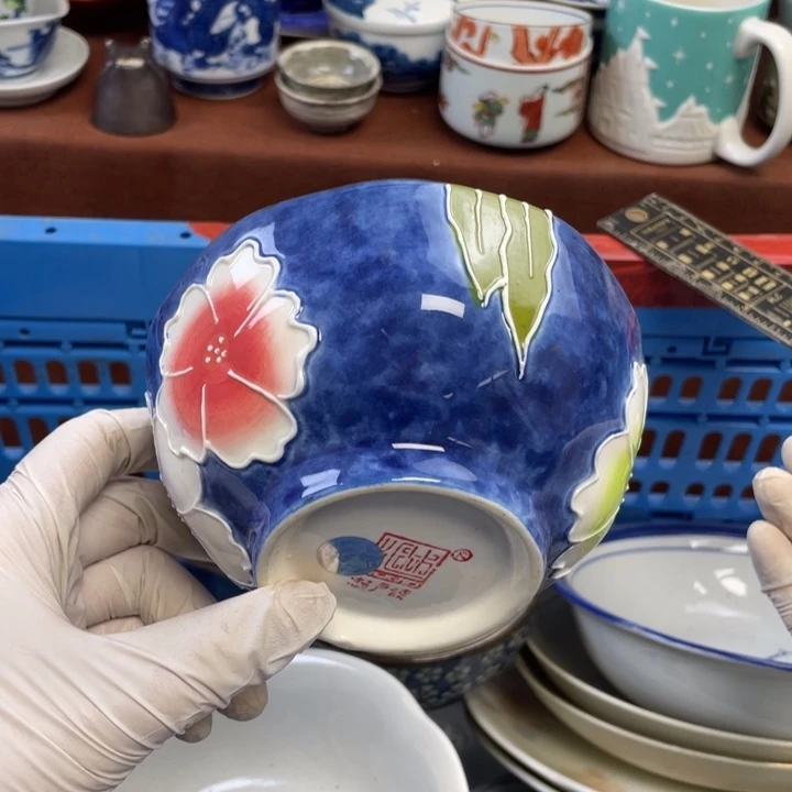 本山绿泥他家瓷器真美。开播了