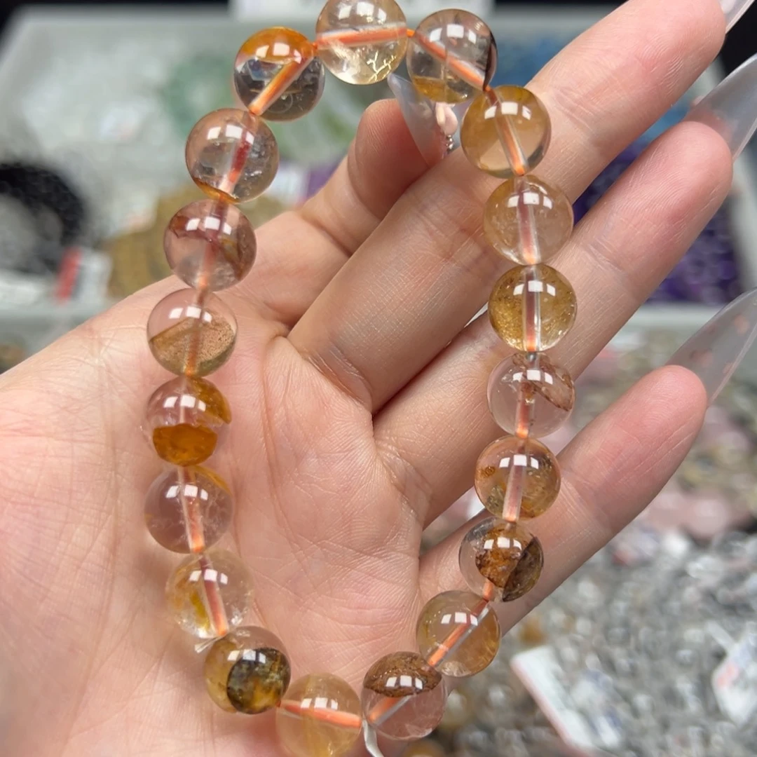 手链水晶未镶嵌卡10精品黄胶花33