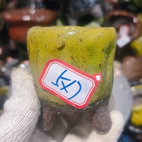 粗陶花盆手工花盆