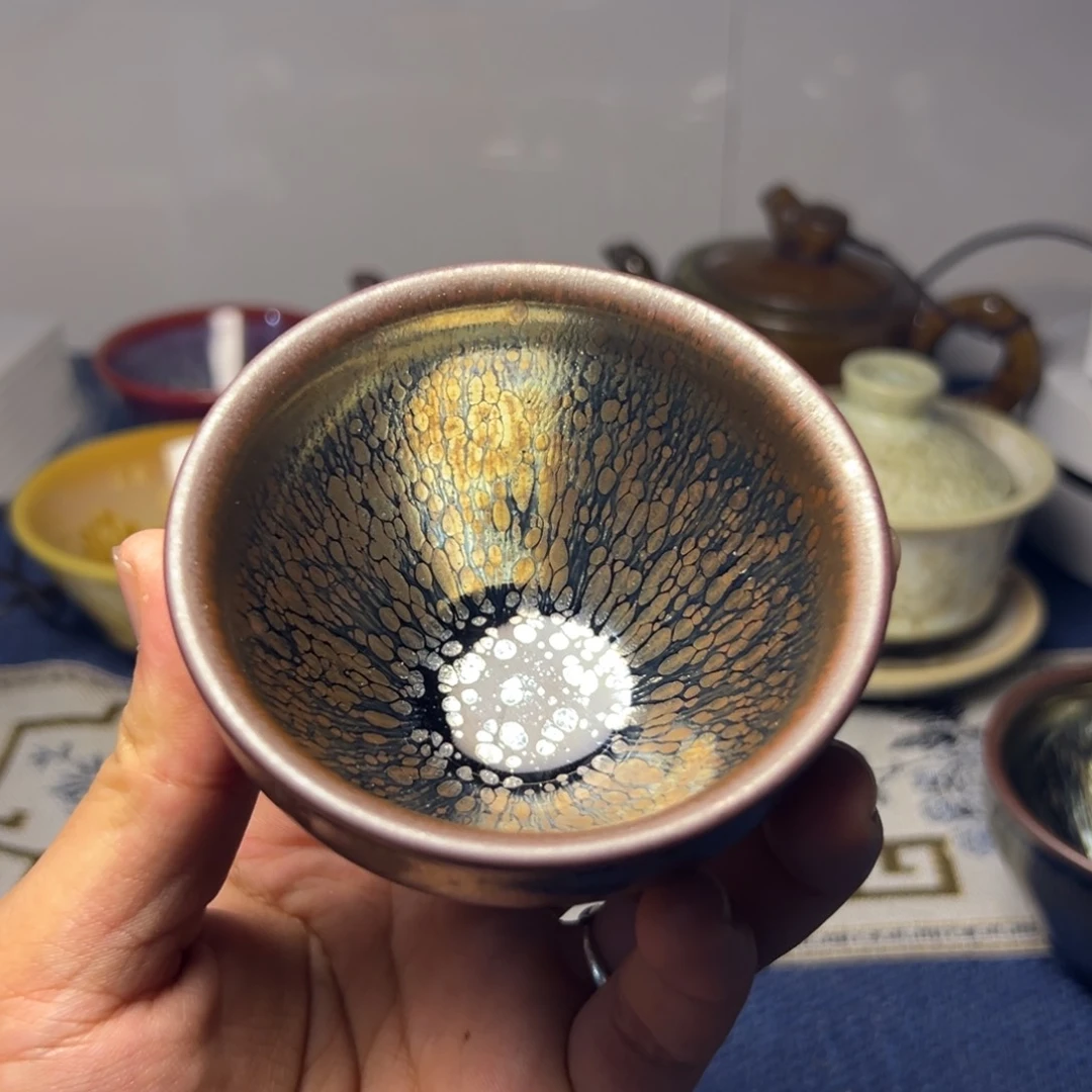 建阳建盏喝茶主人杯