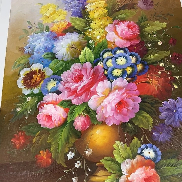 油画恭喜一直很嘻嘻我