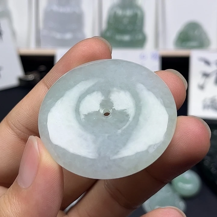 翡翠未镶嵌颈饰缅甸天然翡翠