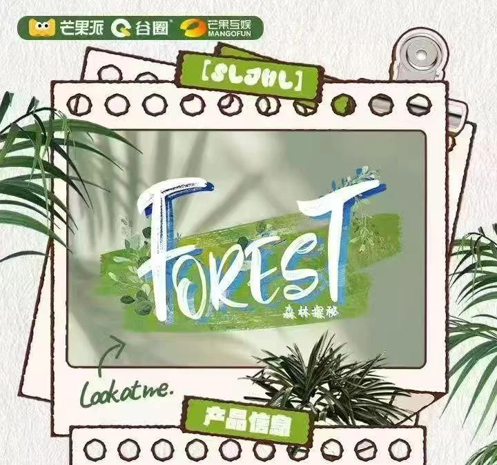 谷圈【蜜茶】森林探秘系列徽章  收藏卡牌【拆盒】