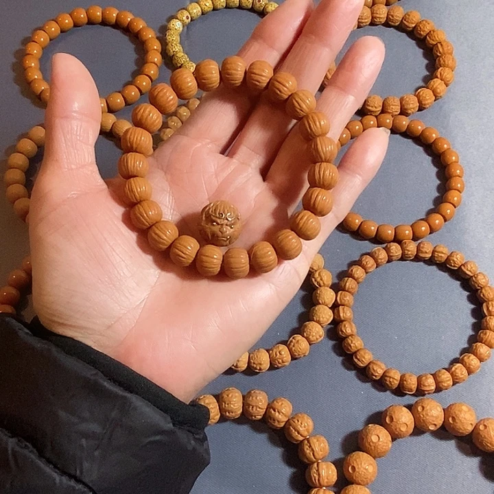 猴头核桃手串911搭配大圣