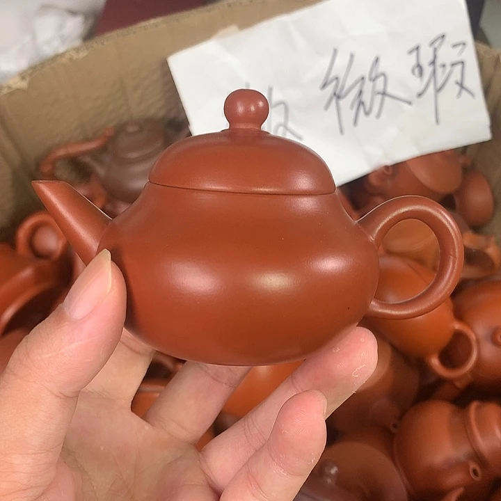 原矿朱泥茶具茶壶家用110