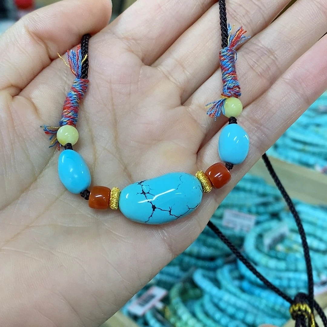 未镶嵌绿松石珠宝奇石