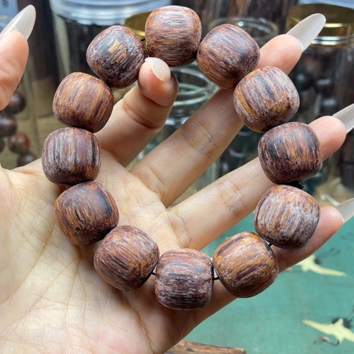 降真香手串/手链大*海南十亩香1.9/2.0单圈