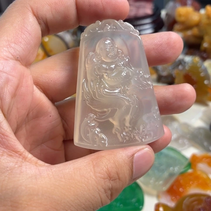 未镶嵌吊坠(不含链)玛瑙/玉髓