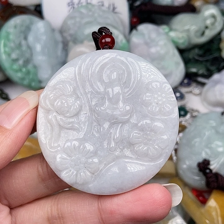 颈饰未镶嵌翡翠翡翠