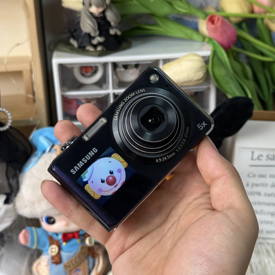 9新 Samsung/三星 三星pl150双面屏可自拍人像好看带配件