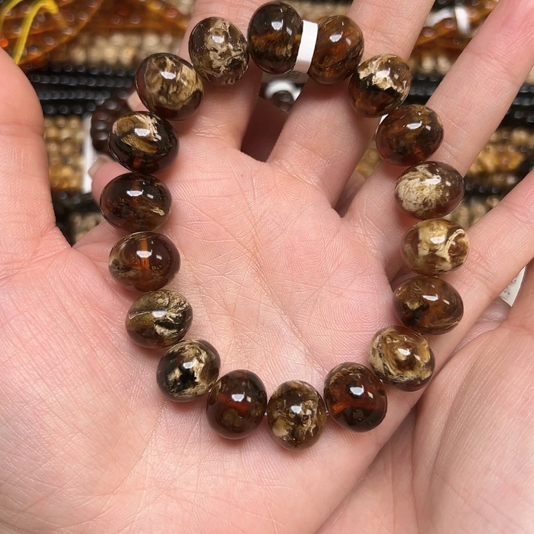 琥珀未镶嵌裸石抚顺琥珀十四10266