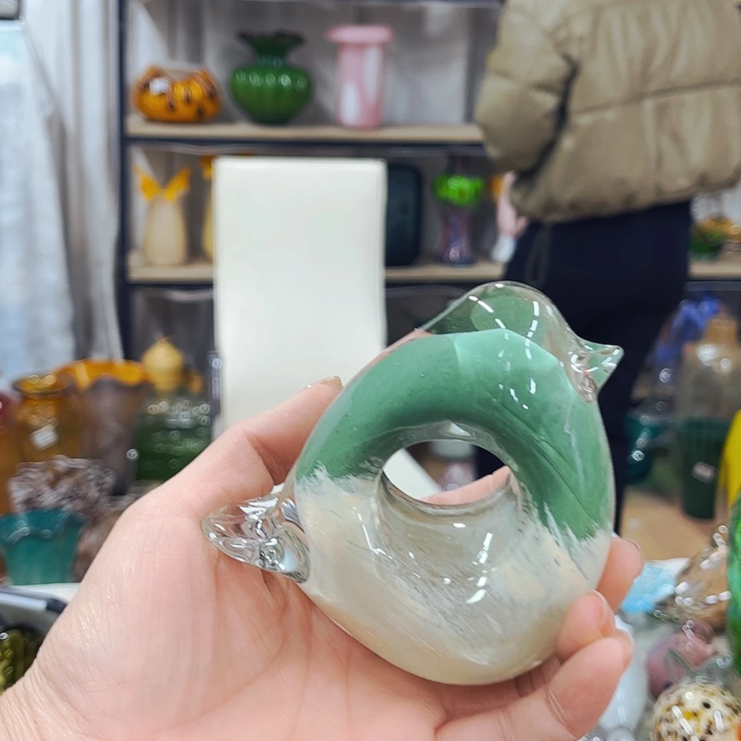 甜圈鸟家悦琉璃工艺品