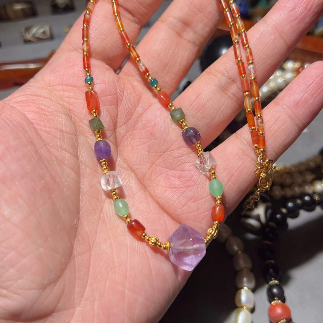 玛瑙/玉髓颈饰未镶嵌