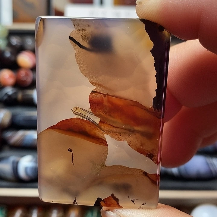 玛瑙/玉髓合金颈饰