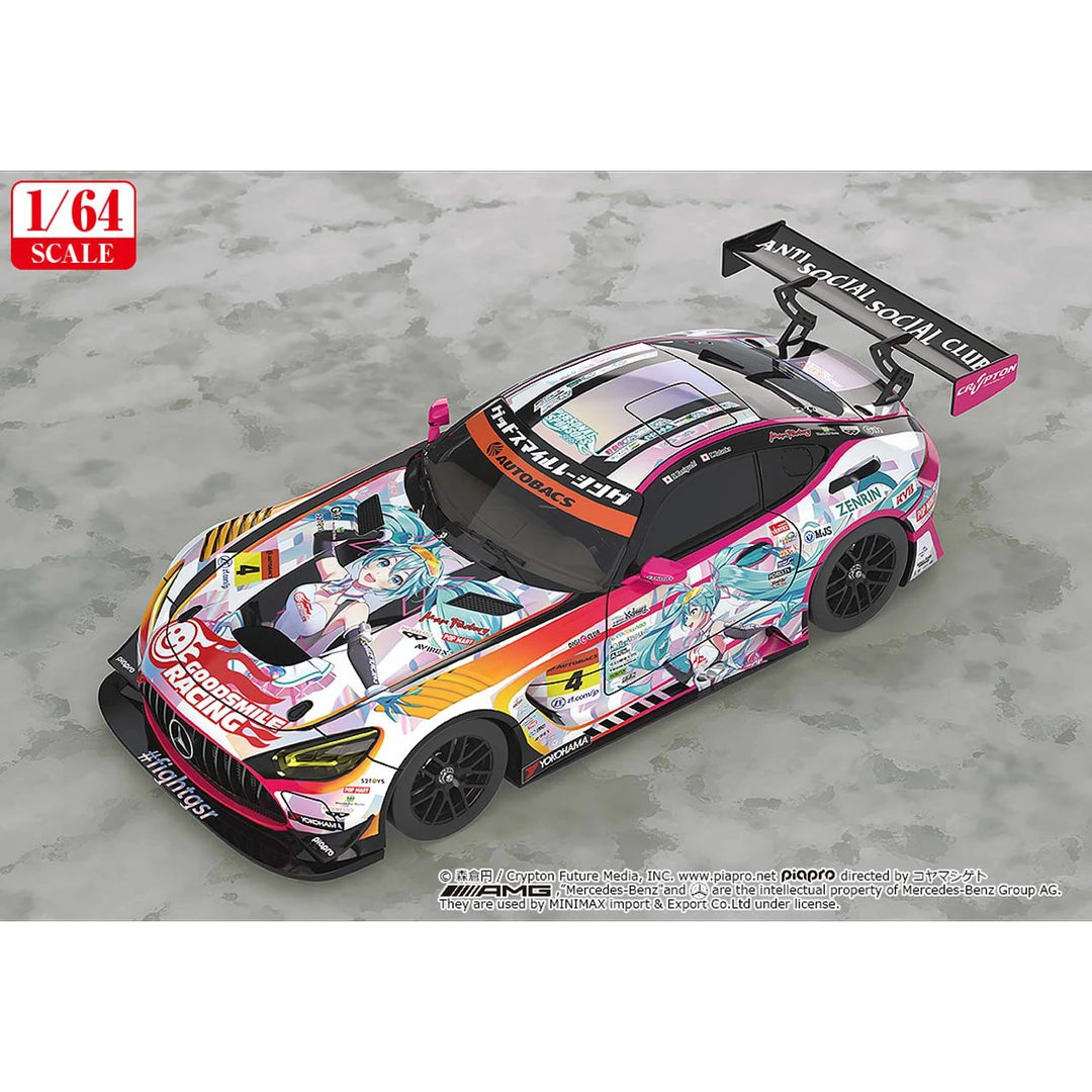 【bilibili】VOCALOID 初音未来2021 SUPER GT 第5战 Ver. 成品模型
