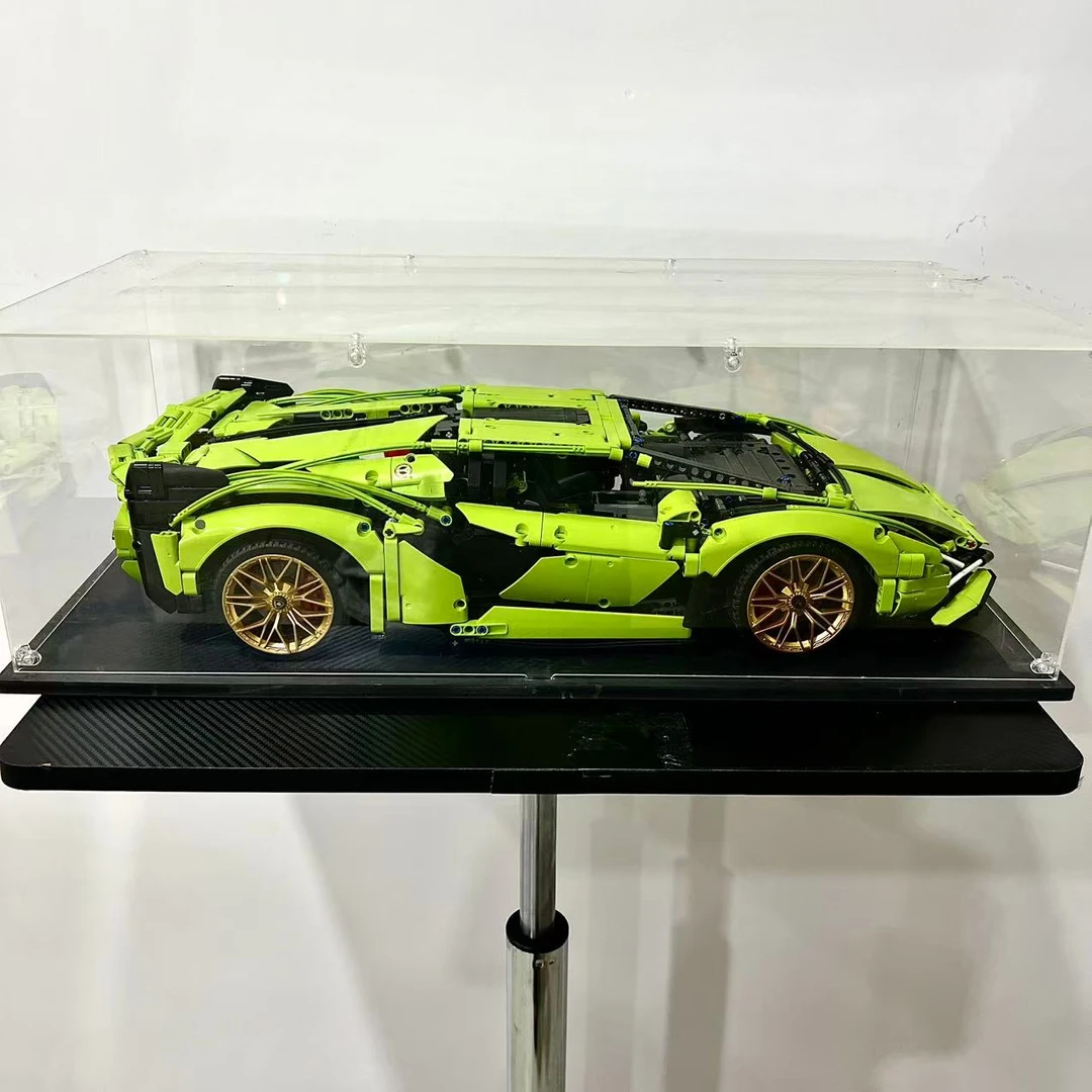 兰博基尼大绿牛成人高难度大型积木拼装玩具礼物