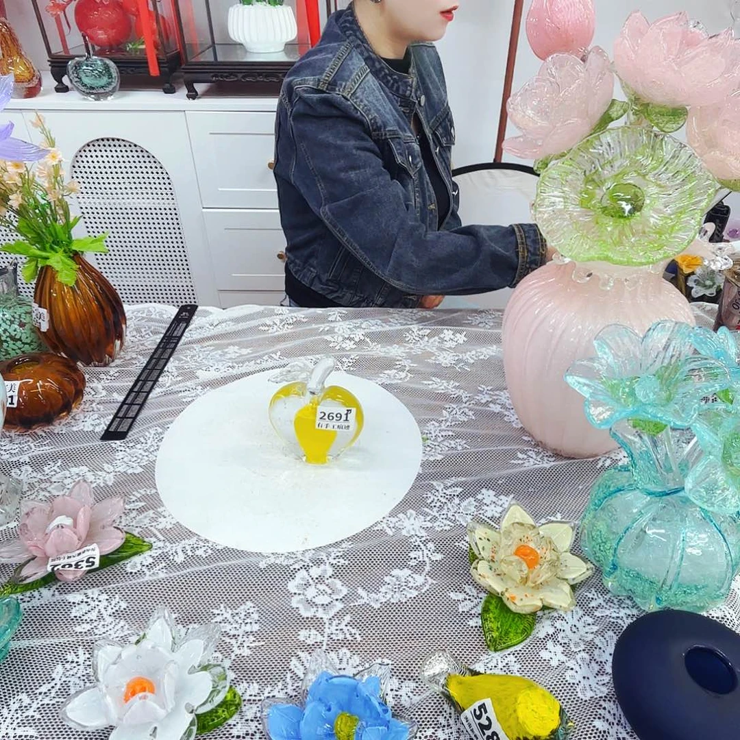 琉璃花瓶花器艺术品