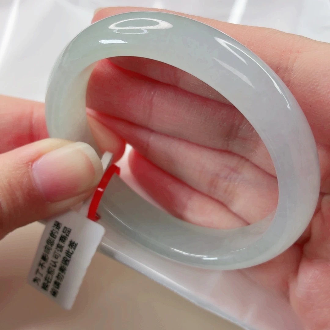 翡翠未镶嵌手镯52圈贵妃x499