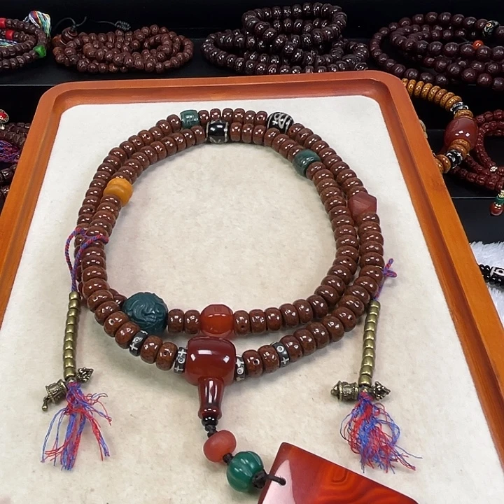 西***子吊坠金刚菩提星月