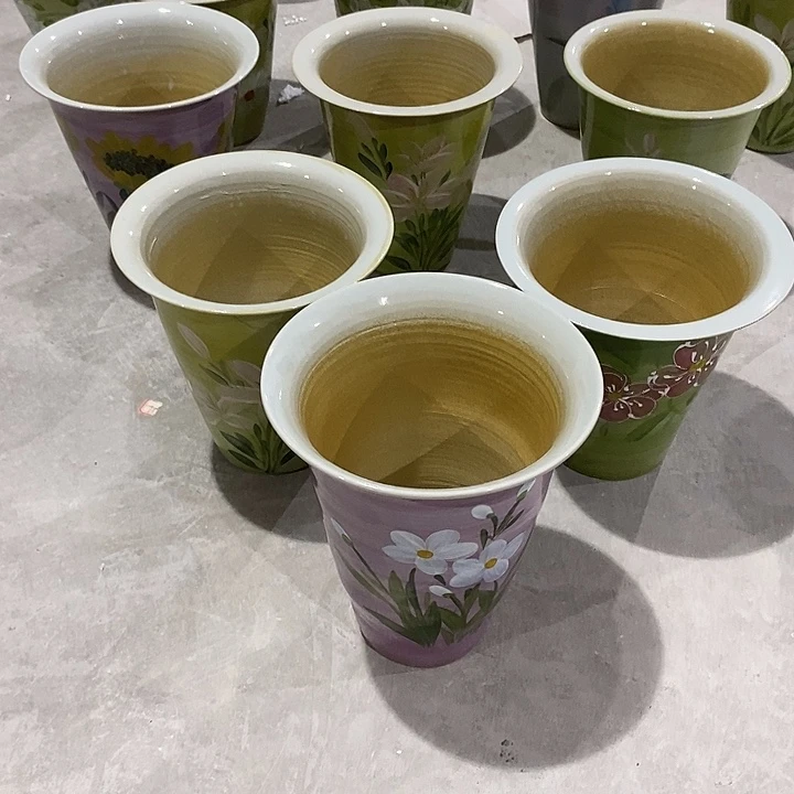 云***海摆件15xc景德镇陶瓷花盆