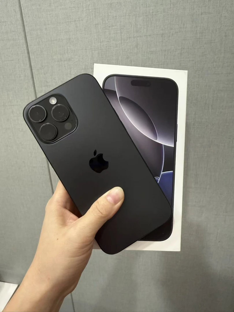 准新品 Apple/苹果 二手精品16promax256G黑色