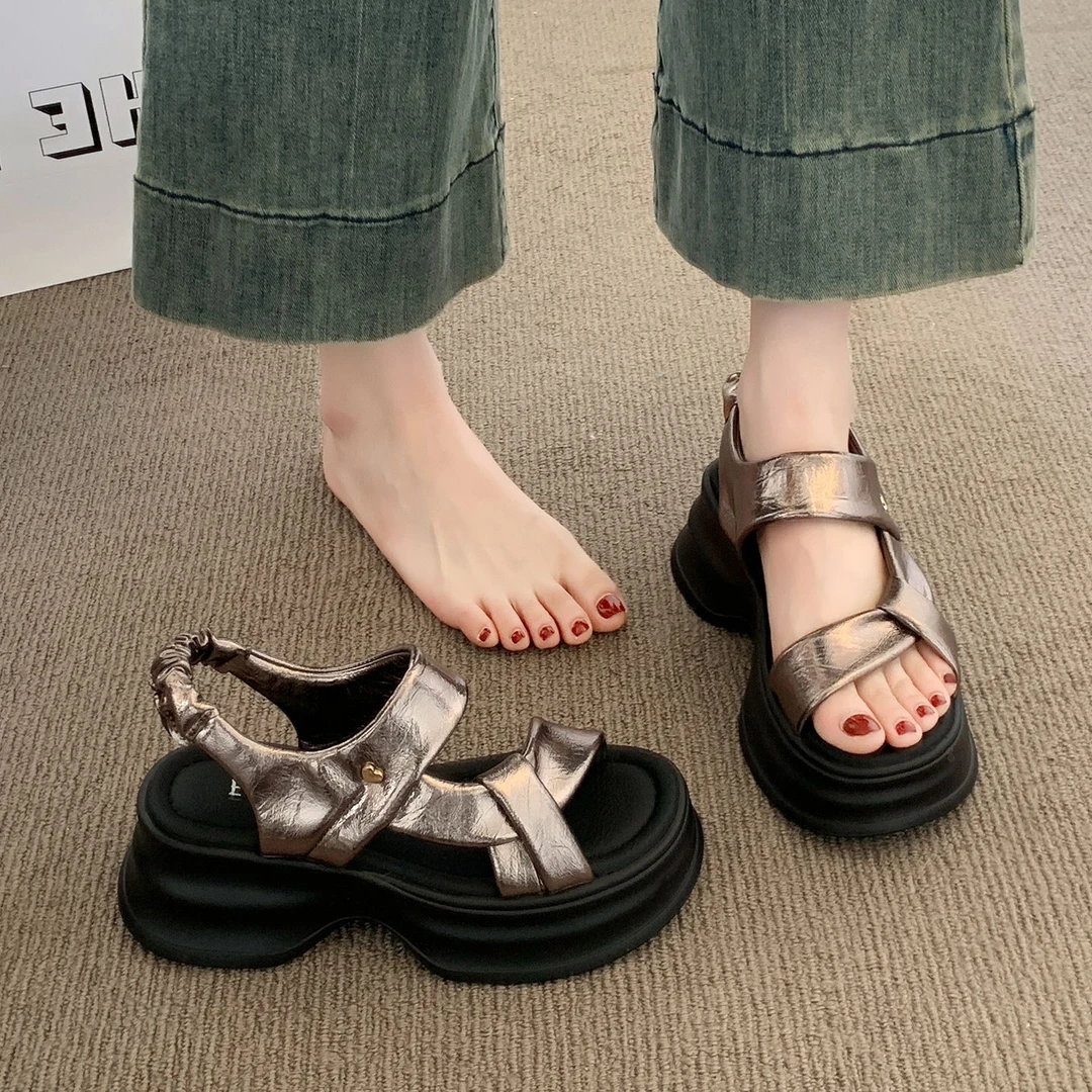 【官方正品，总部发货】按编码下单，罗马凉鞋时尚仙女风凉鞋厚底gp