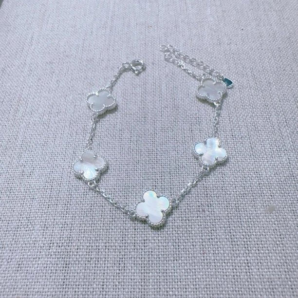 925银手链 D733银高级花花手链