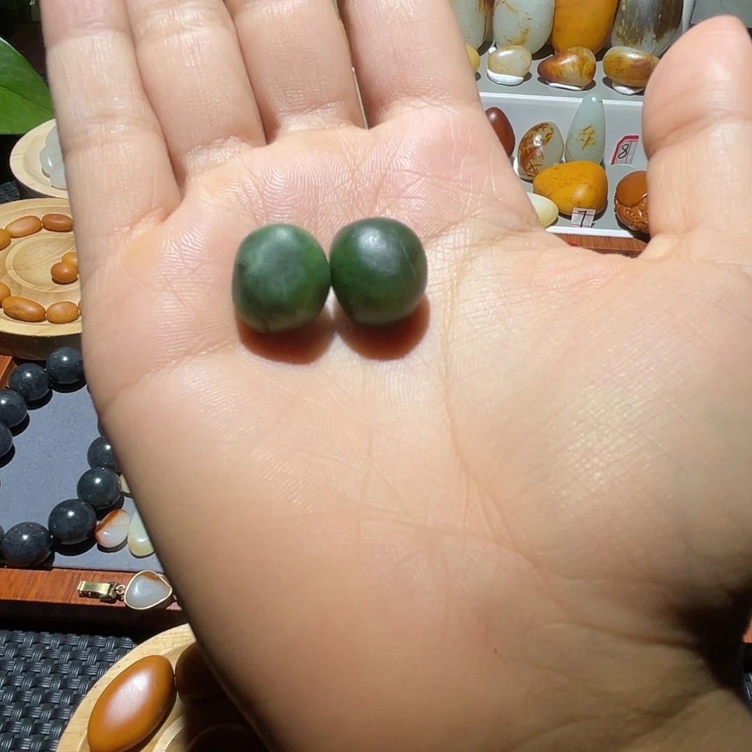 和田玉（碧玉）未镶嵌挂件