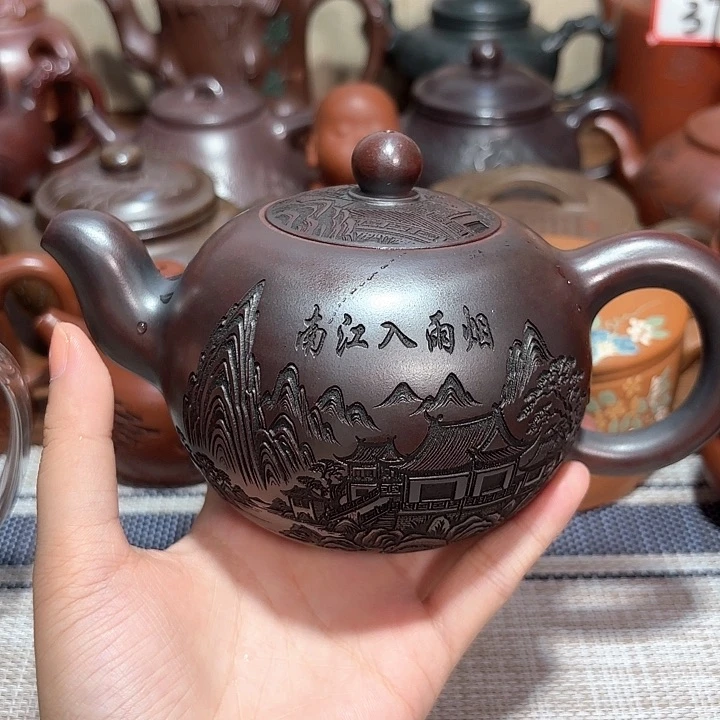 茶杯紫砂茶壶紫砂宜兴紫砂壶15