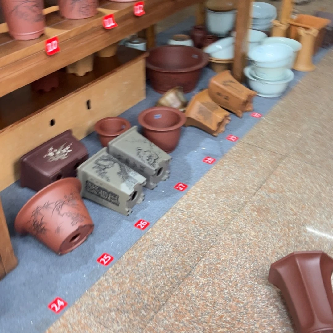 俪***凡高温正宗手工花盆