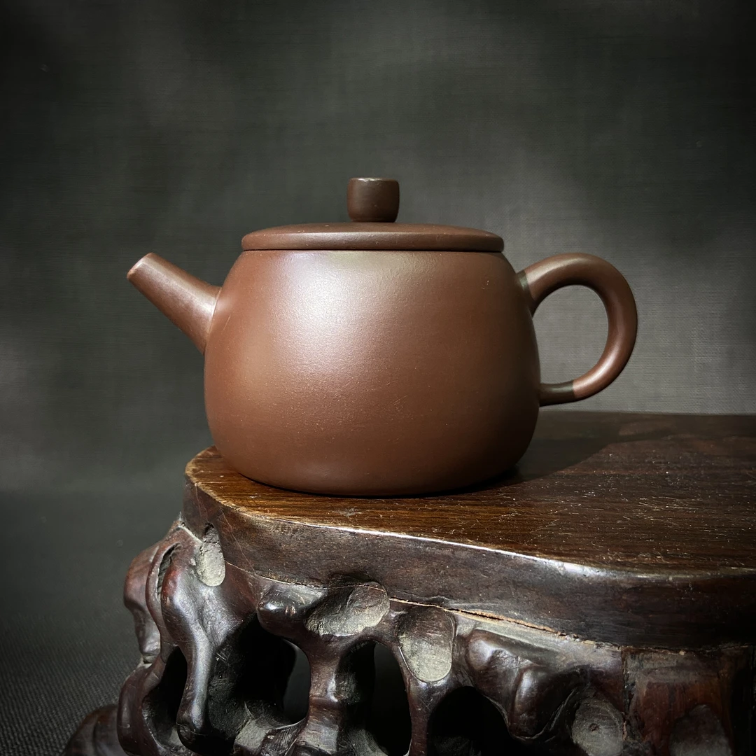 宜兴手工紫砂陶 茶壶GS3131-7