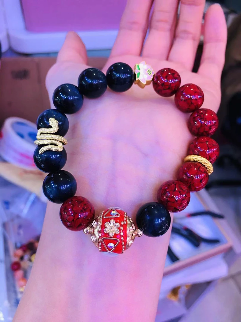 【颜会长甄选】原创哪吒diy手链 多样性发其一