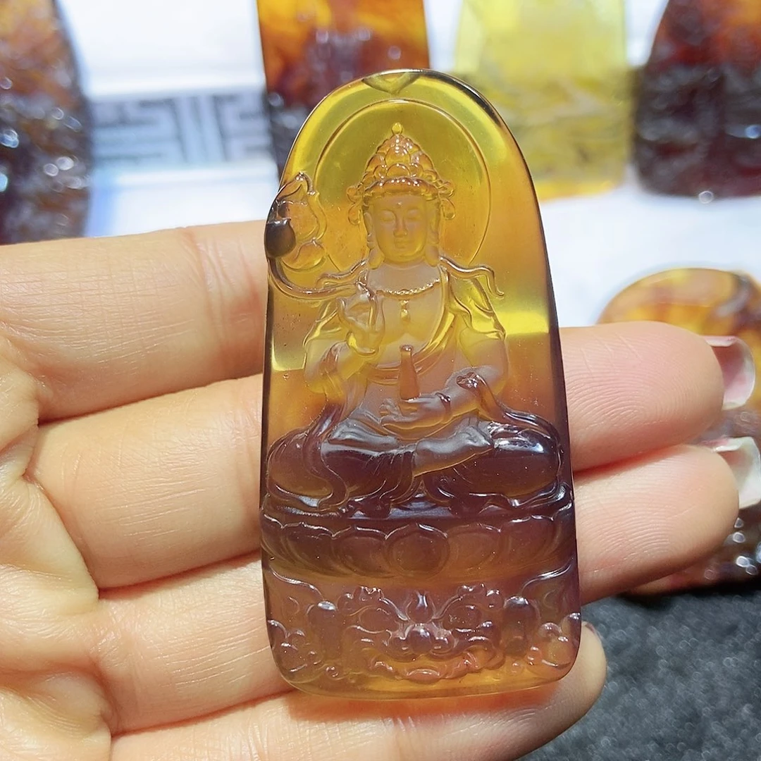 琥珀颈饰未镶嵌大师至