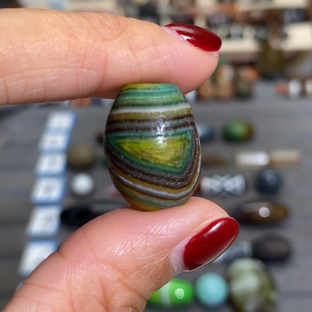 左***叶玛瑙/玉髓合金手链