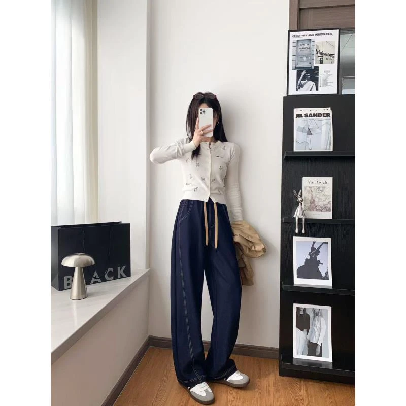 【清货】七言家  秋冬款显瘦遮跨修容牛仔裤2507@