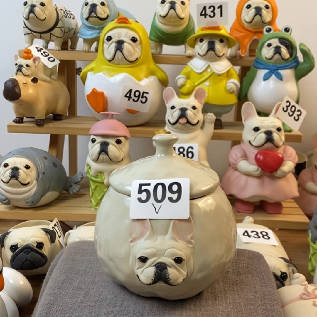 【闪购商品】微瑕509奶油罐子陶瓷周边
