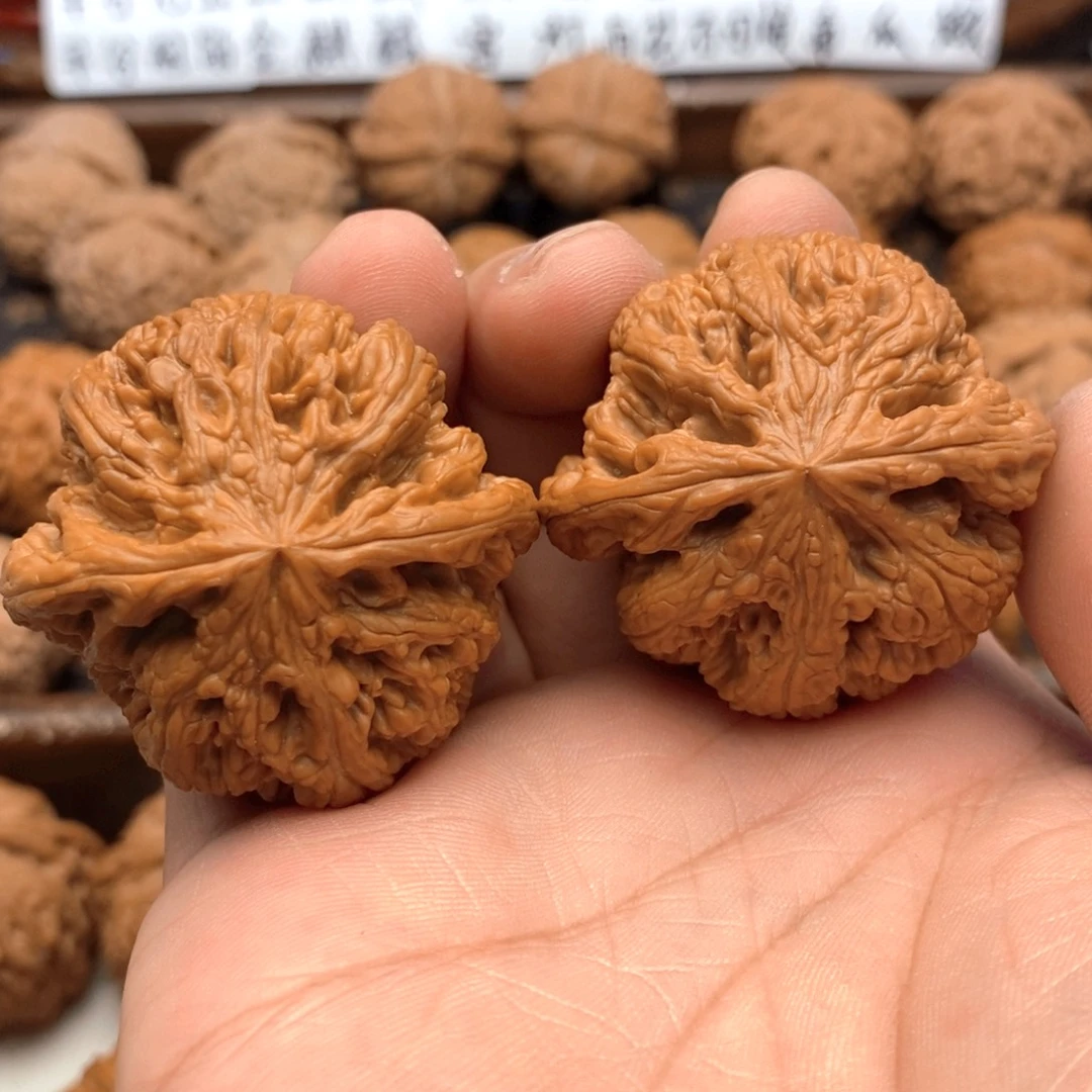 吊坠文玩核桃43尺 全品大粗筋 54