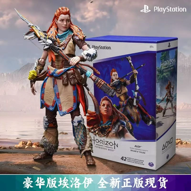 【现货】Spin Master PS 游戏 地平线西之绝境埃洛伊可动手办玩具