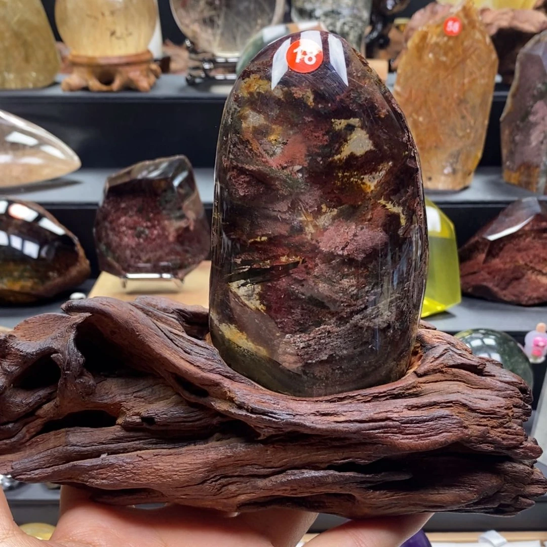 水晶摆件未镶嵌海****时摆件0009