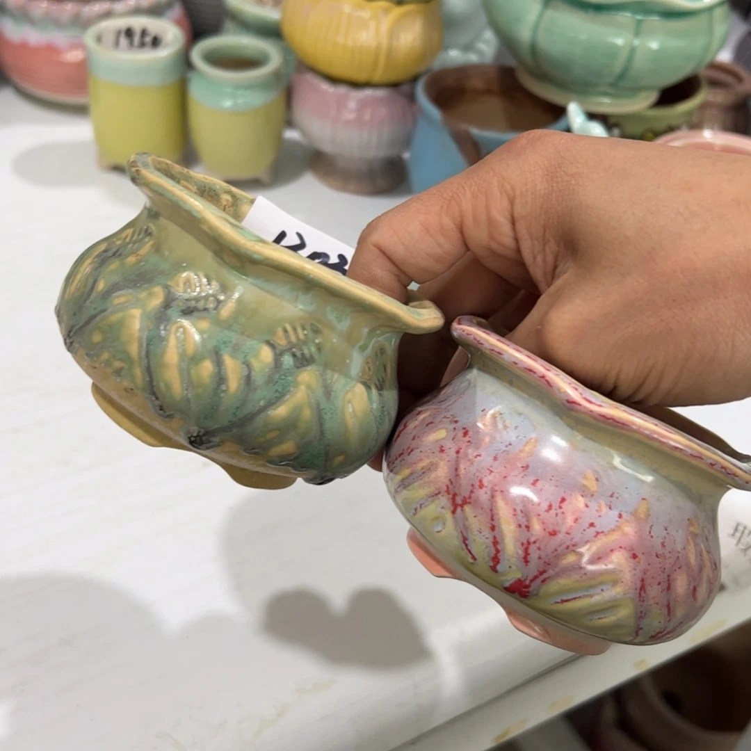 陶瓷陶瓷多肉花盆@@1303