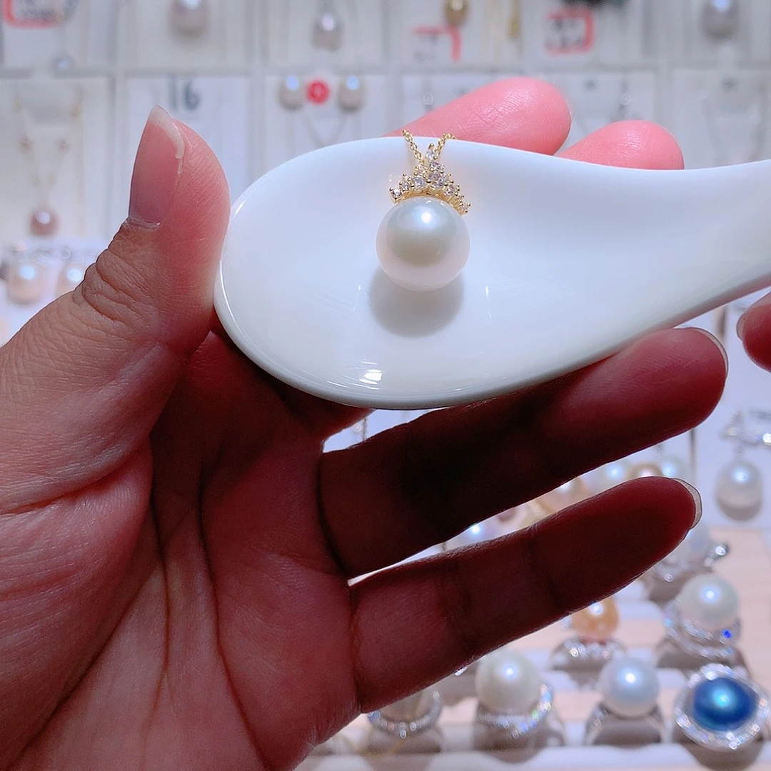 吊坠(赠链)未镶嵌淡水珍珠CC13.1mm