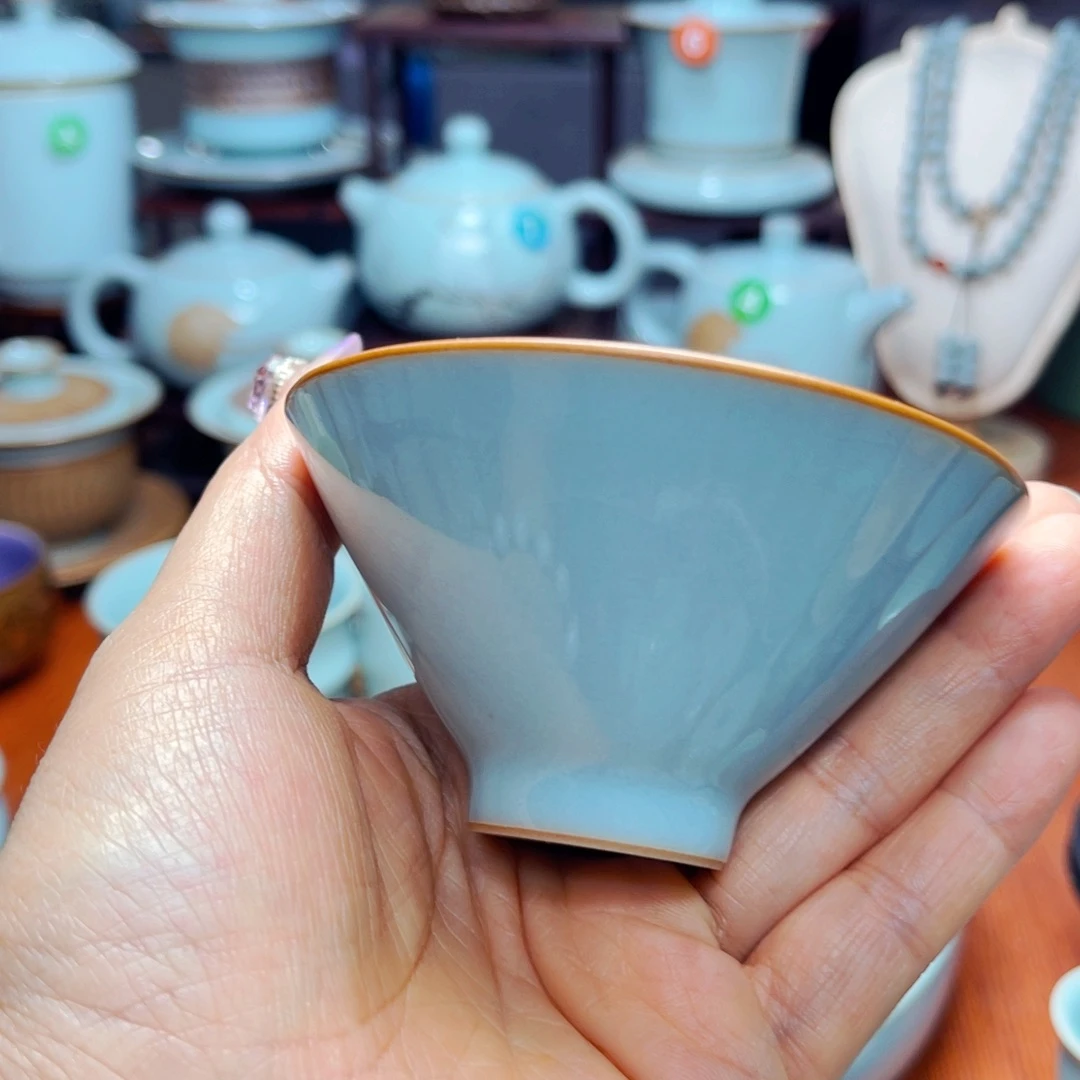 【闪购商品】汝州单壶单杯，天青