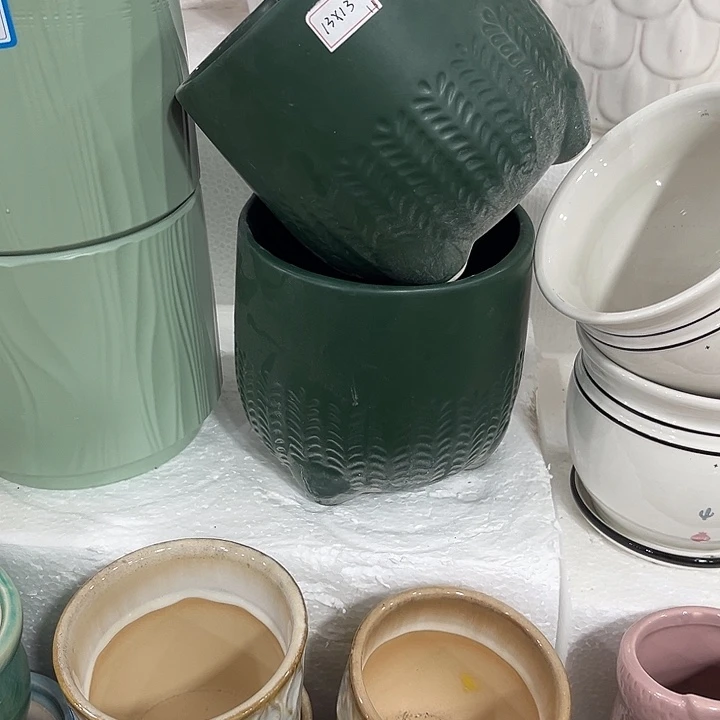 福利价陶瓷花盆全场10包邮