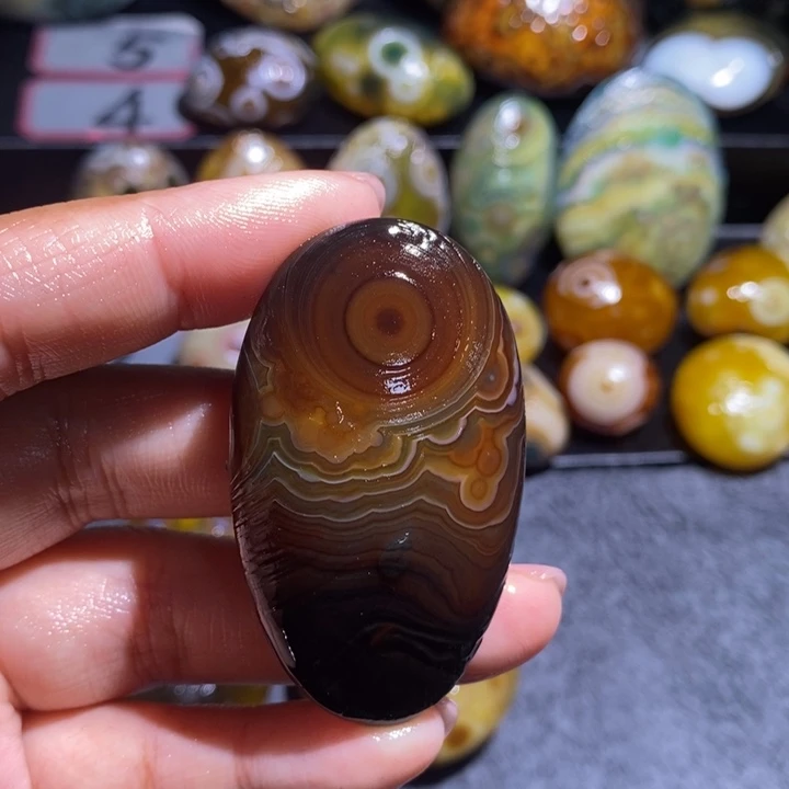 玛瑙/玉髓未镶嵌吊坠(不含链)18